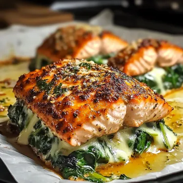 A plate of fish with a green sauce.