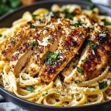 A bowl of spaghetti with chicken and cheese.
