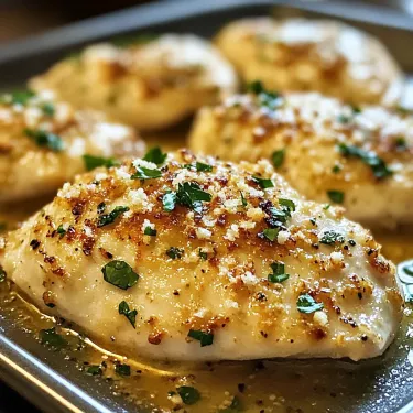 A pan of chicken with herbs and spices.