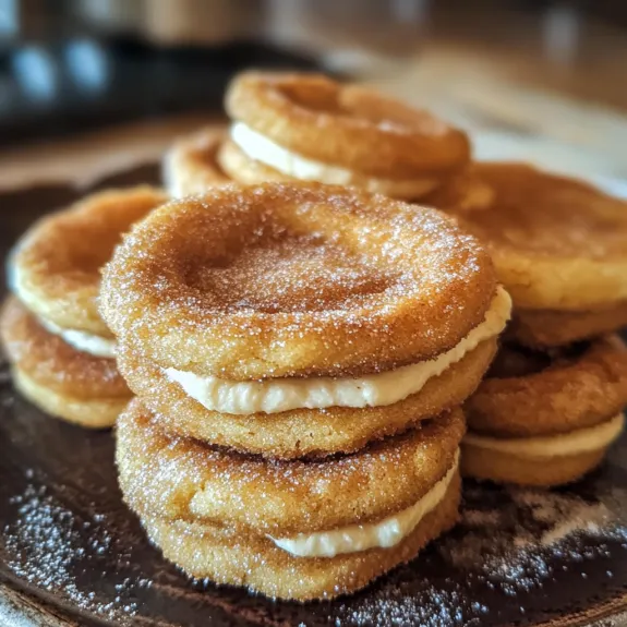 A dish full of sugar-dusted doughnuts.