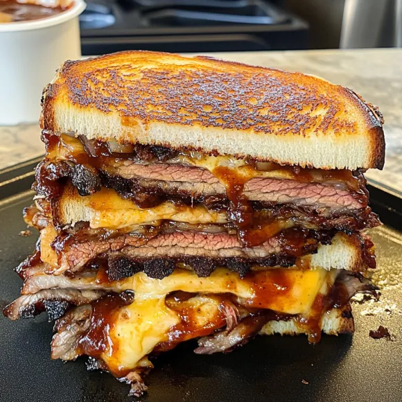 A bunch of toasted sandwiches sitting on a plate.