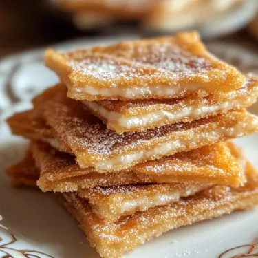 A stack of cookies on a plate.