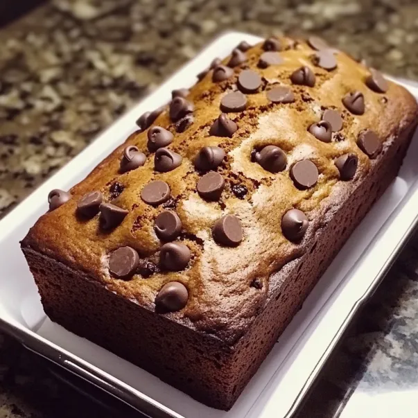 A chocolate cake with chocolate chips on top.