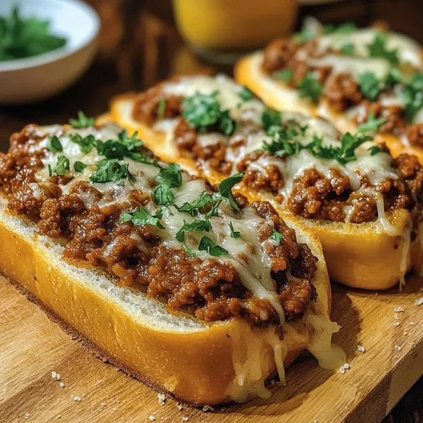 Sandwiches loaded with cheese and beef on a plate.