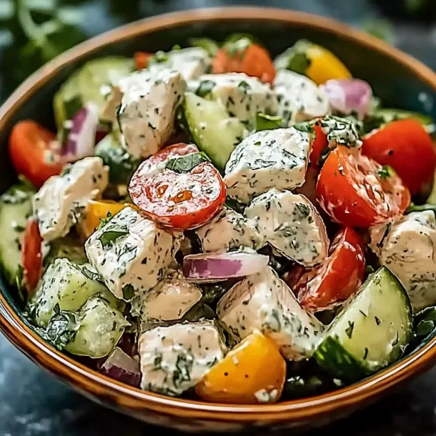 A bowl loaded with fresh veggies and a green creamy sauce.