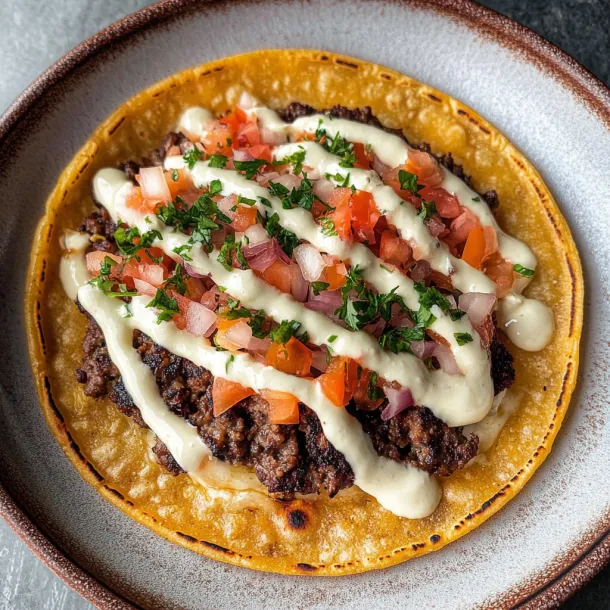 A plate loaded with food, melted cheese, and juicy tomatoes.