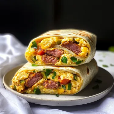 A dish loaded with a fat burrito ready to eat.