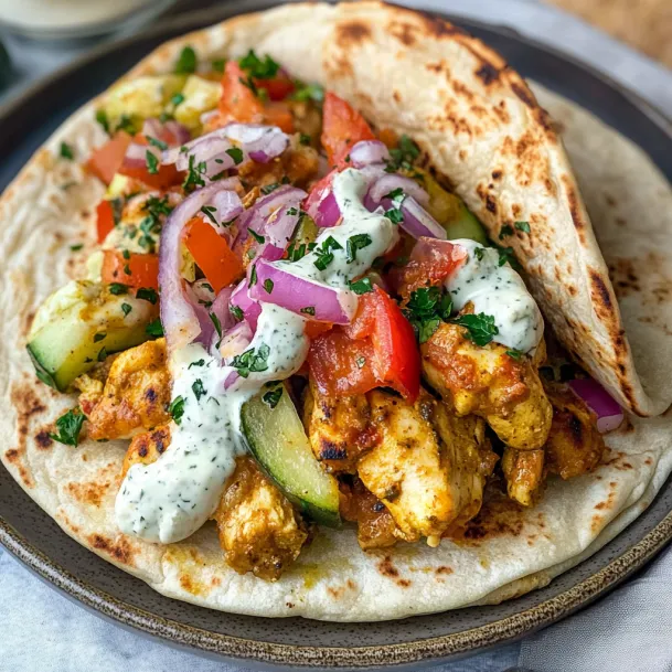 A plate of food with a burrito and veggies on the side.
