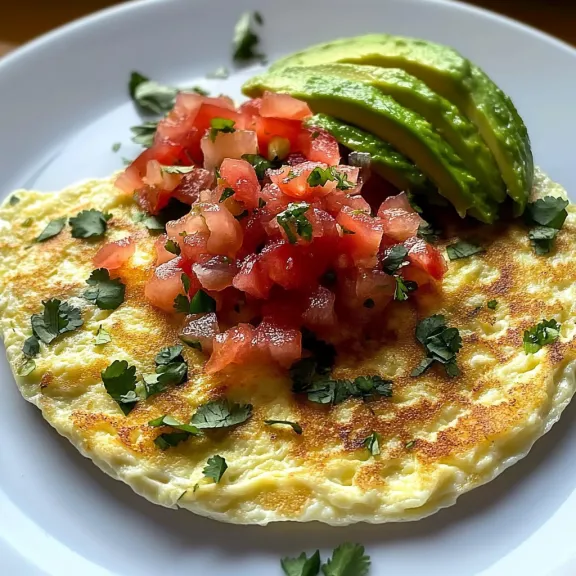 A plate of food with tomatoes, avocado, and chives.