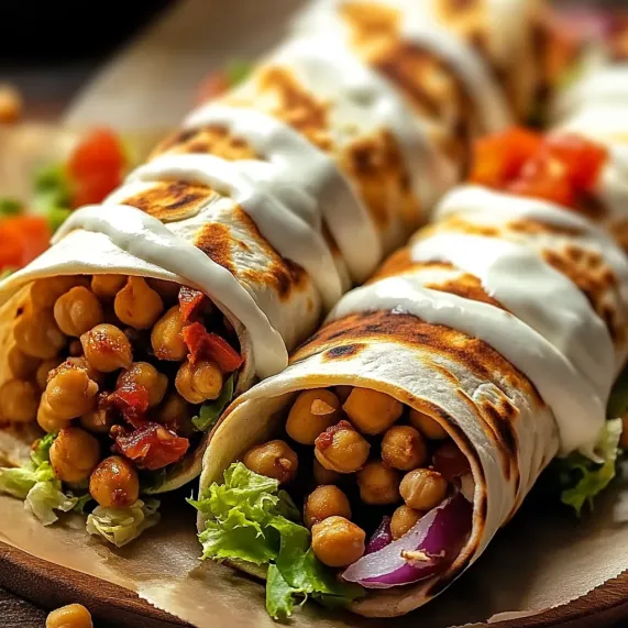 A plate served with a stuffed wrap.