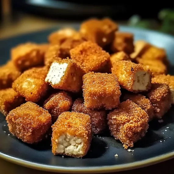 A plate of food with a brown color.