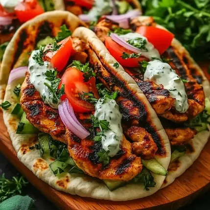 A grilled chicken sandwich with tomatoes and onions.