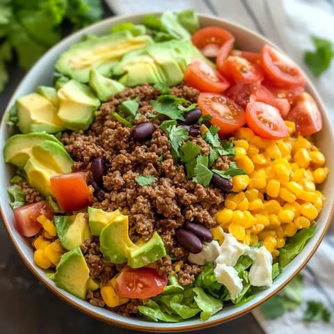 A bowl of food with tomatoes, corn, avocado, and beans.