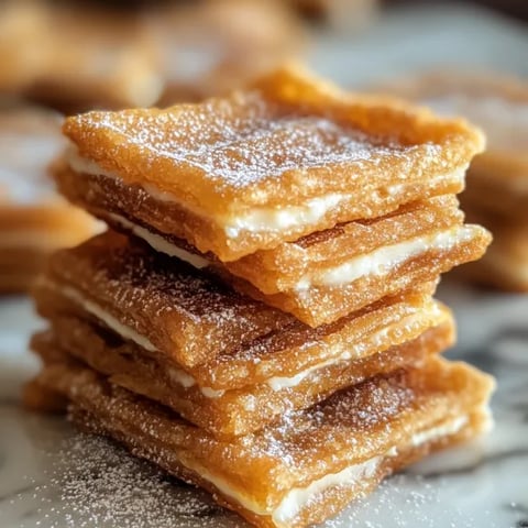 A pile of chewy golden treats stacked up.